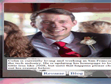 Tablet Screenshot of colinschimmelfing.com